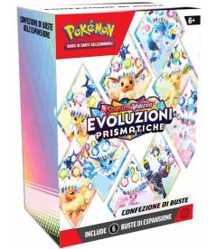 Carte Pokemon - 8.5 Evoluzioni Prismatiche (Bundle 6 Buste, ITA)