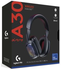 Cuffie Gaming Wireless Astro A30 (Rossa e Blu Marina, PC, PS5, PS4, Xbox, Switch, Mobile)