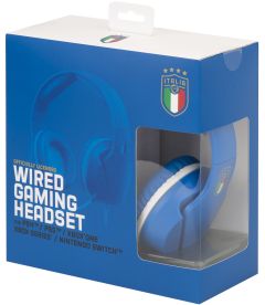 Cuffie Gaming FIGC - Nazionale Italiana Di Calcio (PS4, PS5, XB1, XBX, Switch, PC)