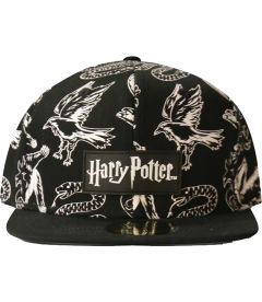 Harry Potter - Logo Bianco e Nero (Con Visiera)