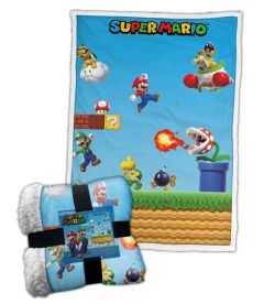 Coperta Sherpa Super Mario