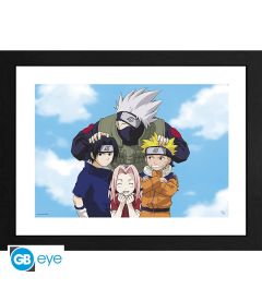 Stampa Naruto - Foto Team 7 (Con Cornice)