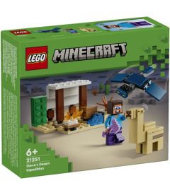 Lego Minecraft - Spedizione Di Steve Nel Deserto