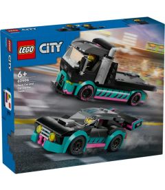 Lego City - Auto Da Corsa E Trasportatore