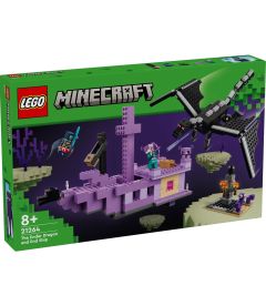 Lego Minecraft - L'Enderdrago E La Nave Dell'End