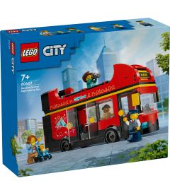 Lego City - Autobus Turistico Rosso A Due Piani