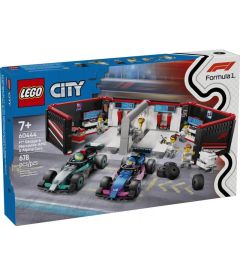 Lego City - Garage With Mercedes And Alpine Vehicles