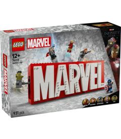 Lego Super Heroes - Logo e Minifigure MARVEL