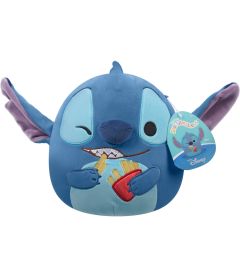 Peluche Squishmallows Disney - Stitch con patatine (25 cm)