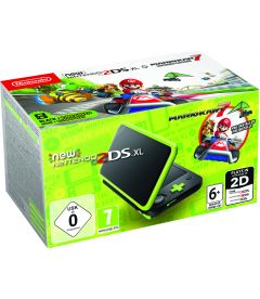 New Nintendo 2DS XL + Mario Kart 7 (Nero E Verde Limone)