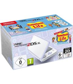 New Nintendo 2DS XL + Tomodachi Life (Bianco E Lavanda)