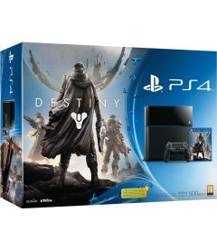 PS4 500GB Black (A Chassis) + Destiny