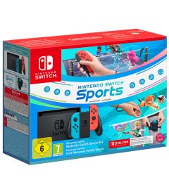 Nintendo Switch + Nintendo Switch Sports + Abbonamento Online 3 Mesi (Neon)