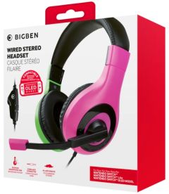 Cuffie Wired Stereo Headset (Viola E Verde, Switch, Oled, Lite)