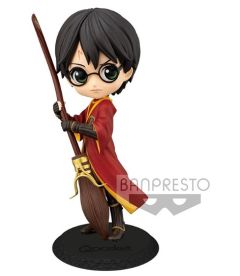 Q Posket Harry Potter - Harry Potter In Quidditch Style (Versione A, 14 cm)