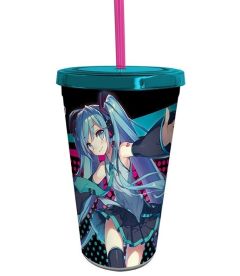 Hatsune Miku - Smile (Con Cannuccia, 470 ml)