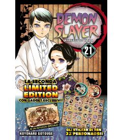 Fumetto Demon Slayer - Kimetsu No Yaiba 21 (Limited Edition)