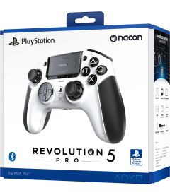 Nacon Revolution 5 Pro Controller (Bianco, PS5, PS4, PC)