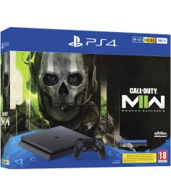 PS4 500GB Slim + Call Of Duty Modern Warfare 2 (F Chassis)