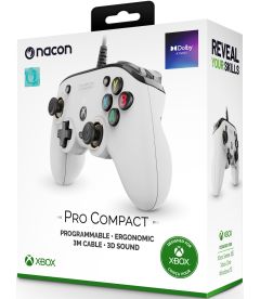 Nacon Pro Compact Controller (Bianco, Series X/S, One)