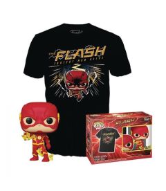 Funko Pop! & Tee DC Comics - The Flash (Taglia XL)