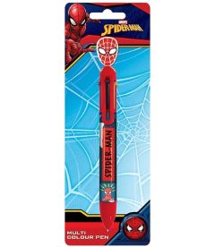 Marvel - Penna Spider-Man (6 Colori)