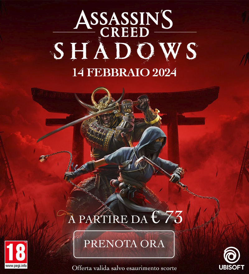 Assassin's Creed Shadows prenota ora!