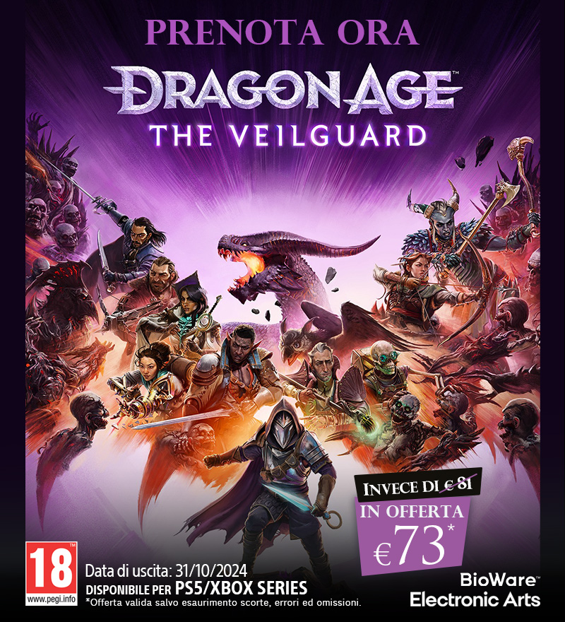 Dragon Age Veilguard prenota ora