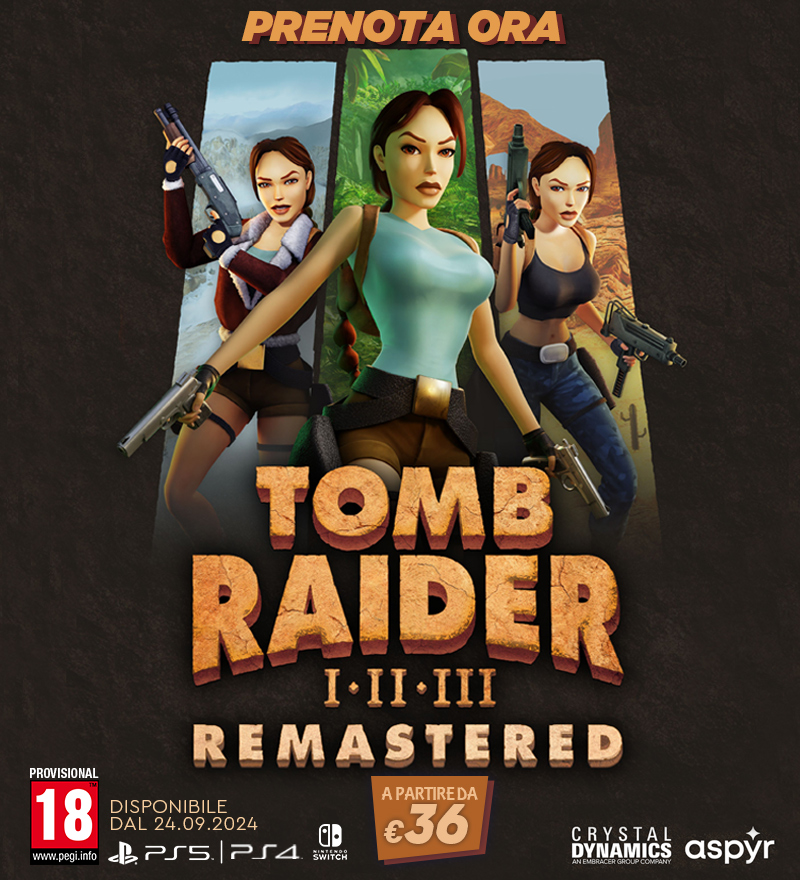 Prenota ora Tomb Raider 1-3 Remastered Starring Lara Croft!