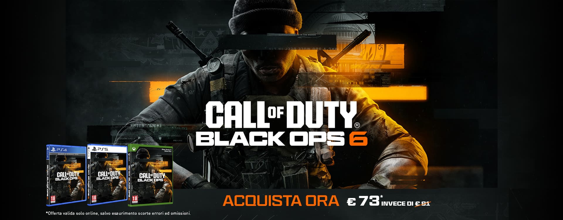 Acquista ora Call Of Duty Black Ops 6!