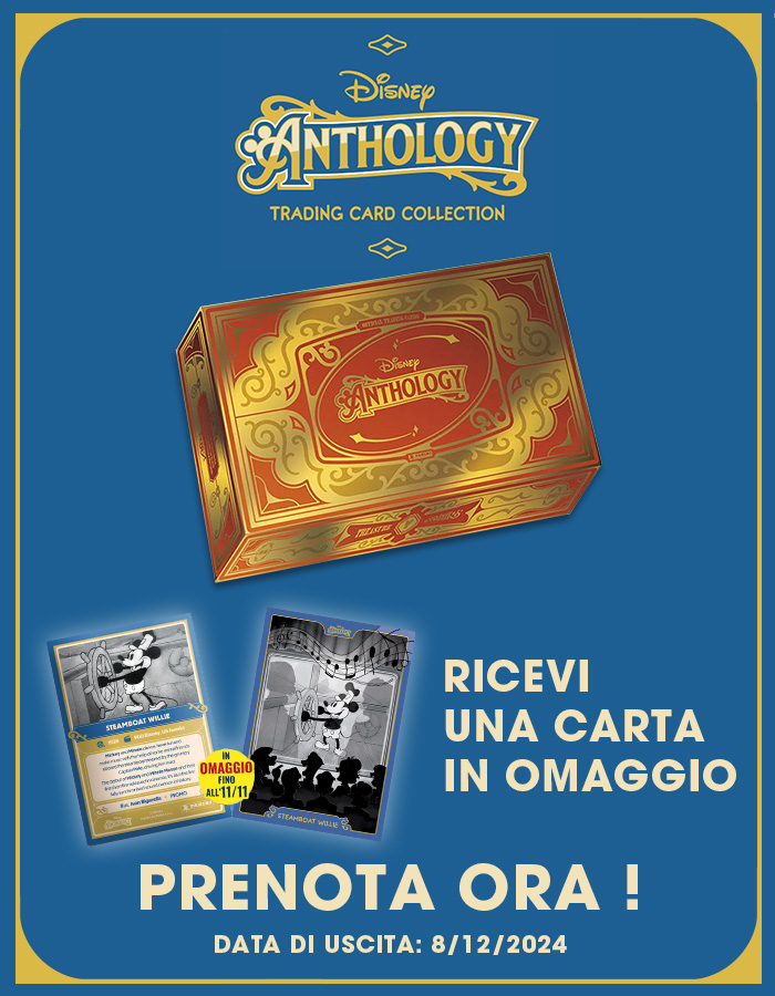 Prenota ora Disney Anthology Trading Card Collection!