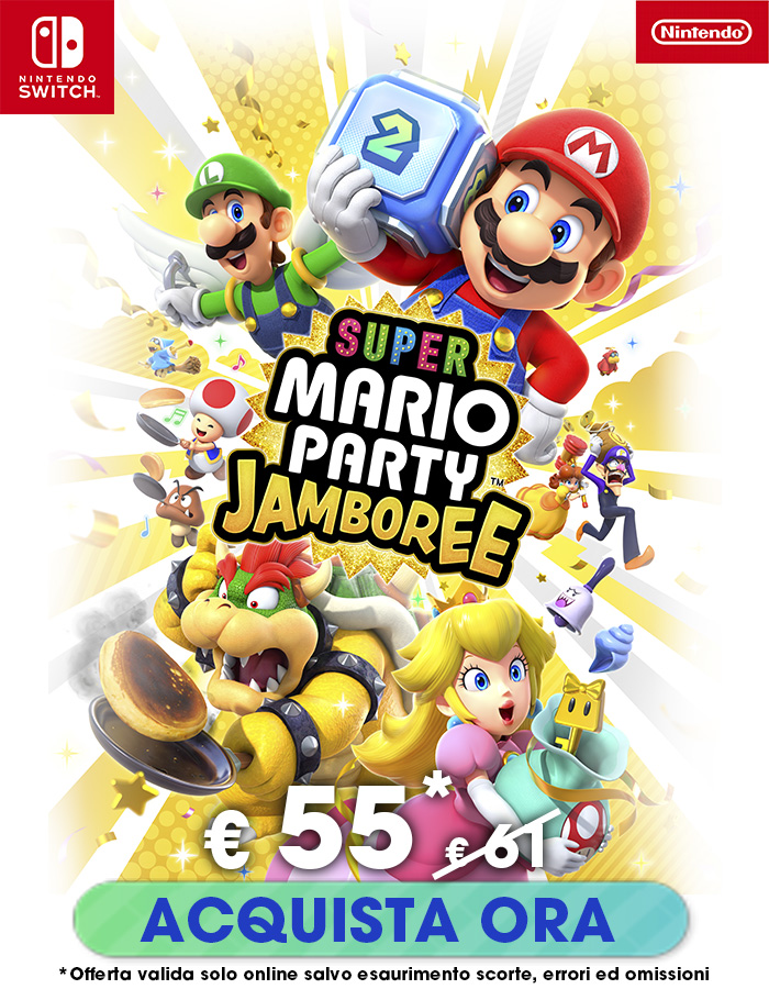 Acquista ora Supper Mario Party Jamboree