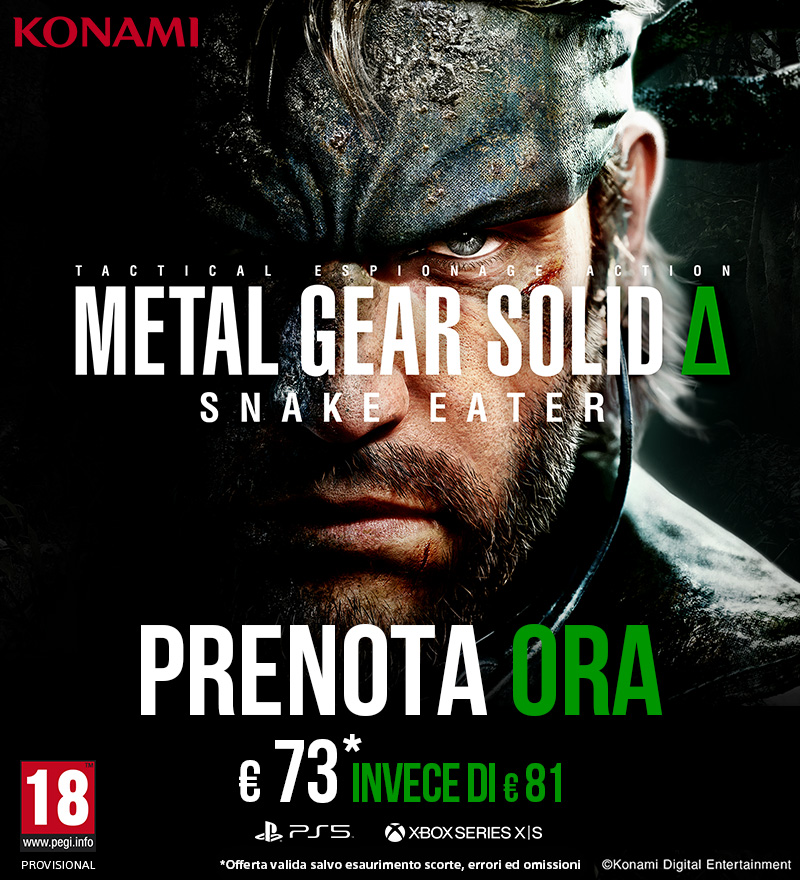 Prenota ora Metal Gear Solid Delta Snake Eater