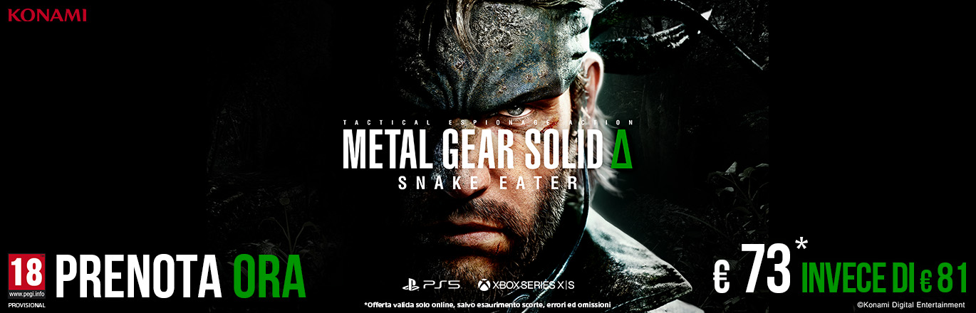 Prenota ora Metal Gear Solid Delta Snake Eater