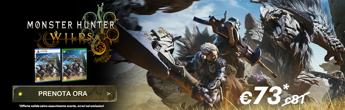 Monster Hunter Wilds prenota ora!