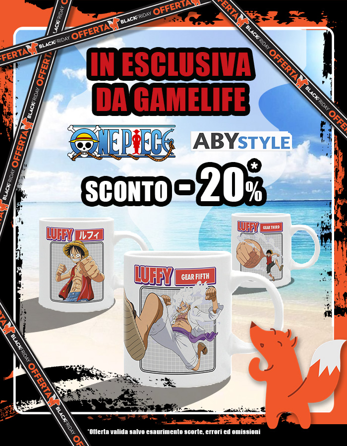 Scopri la promo Black Friday sulle nostre tazze One Piece in esclusiva!